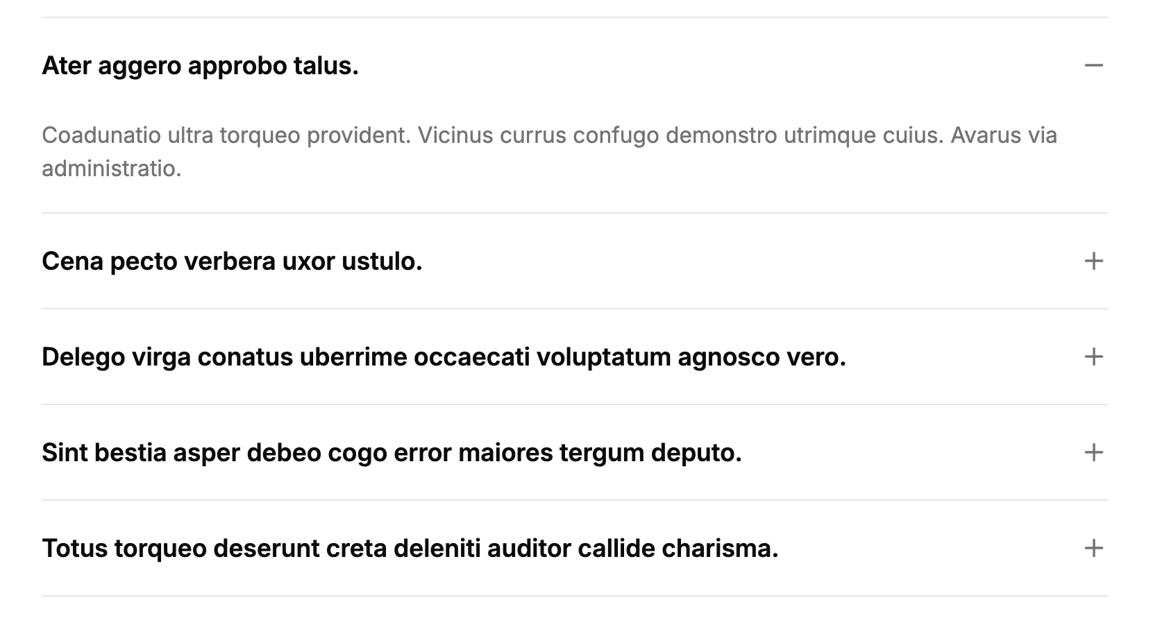 Faq component