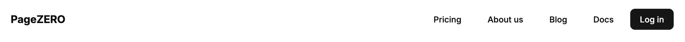 Header component