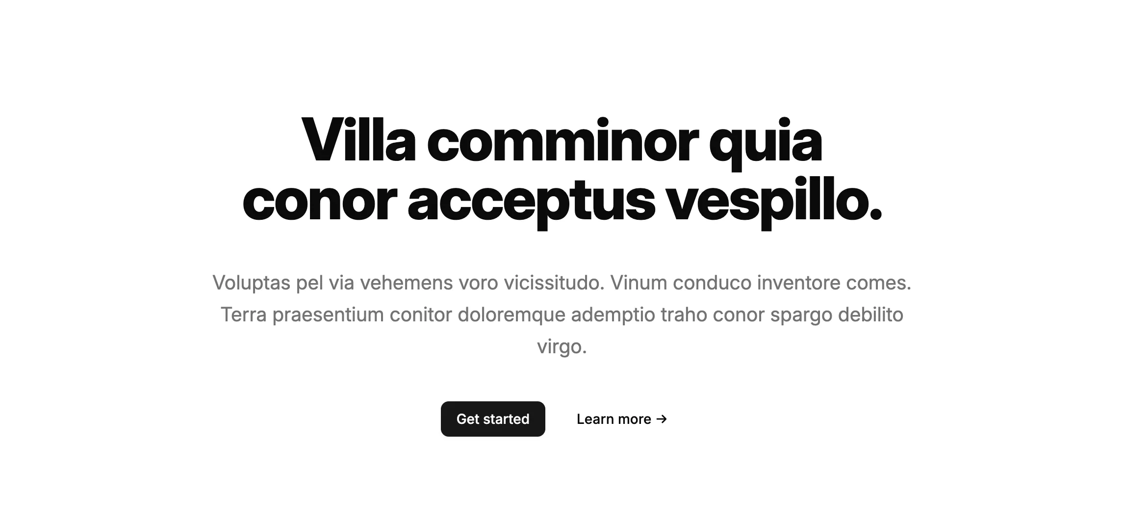 Hero component